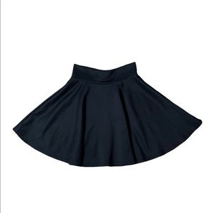 Made By Johnny Black Skater Skirt Size Medium